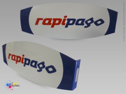 Salientes de exterior hechos en aluminio de 5 mm