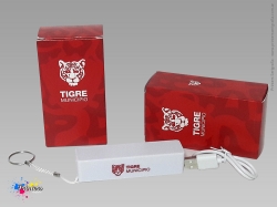 Llave cargador con marca