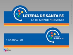 Cartel de Loteria de Santa Fe