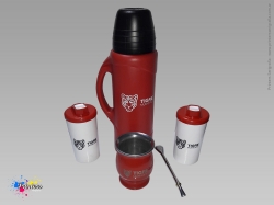 equipo de mate con marca