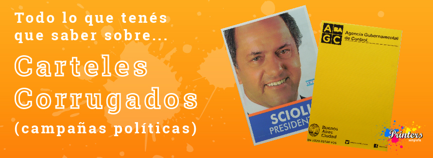 información sobre pancartas políticas