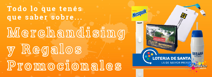 Merchandising y Regalos promocionales